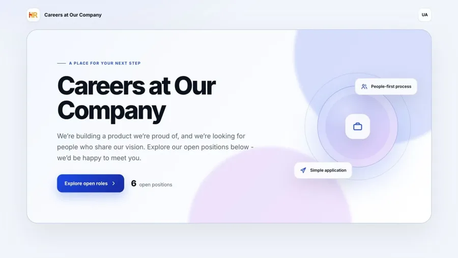 HRlume multilingual career site